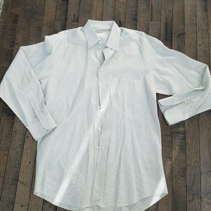 Ermenegildo Zegna green dress shirt